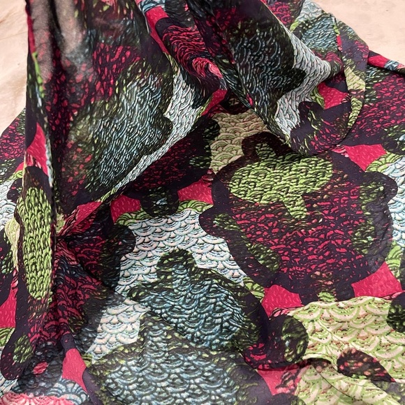 H&M Blue and Red Sleeveless Sundress Maxi - Picture 2 of 15